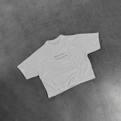 WHITE PATH TEE