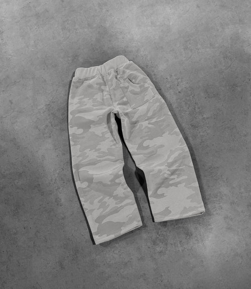 PEARL GREY CAMO PANT